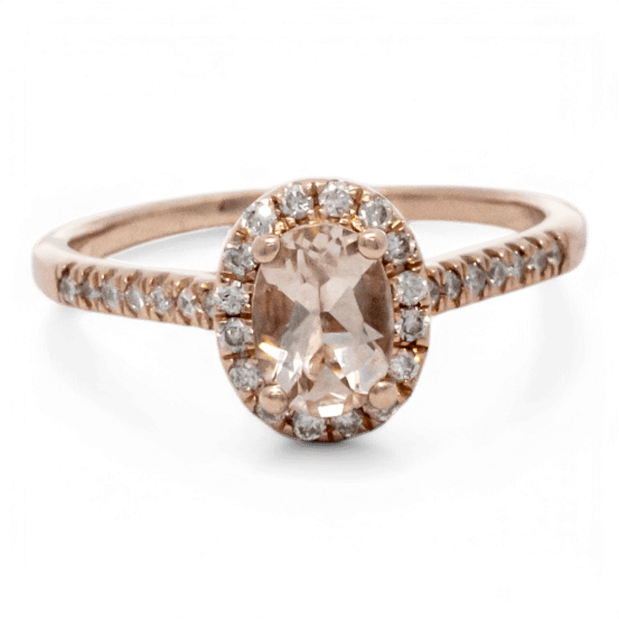  Rose Gold Ring with 0.32 Carats of Diamonds