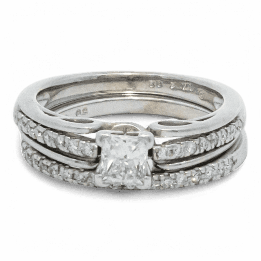  10k Yellow Gold Ring with 0.59 Carats of Diamonds