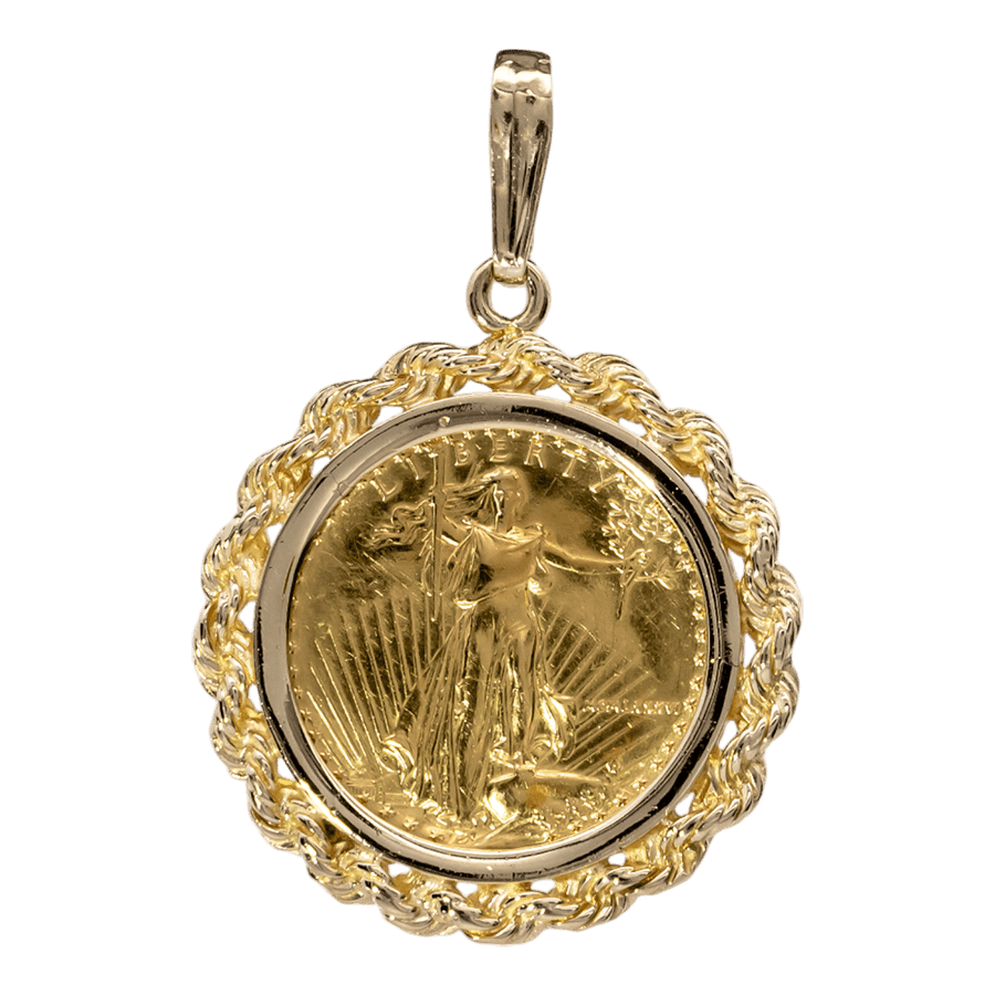  14k White Gold Pendant
