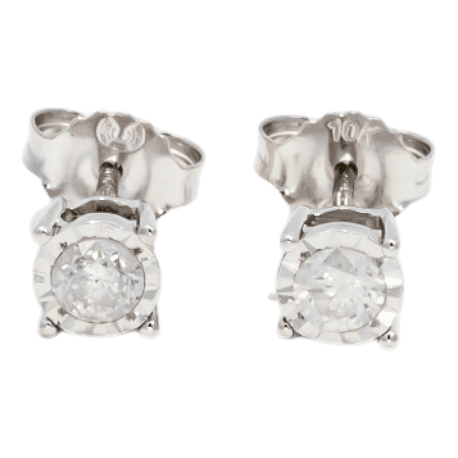  10k White Gold Earrings  