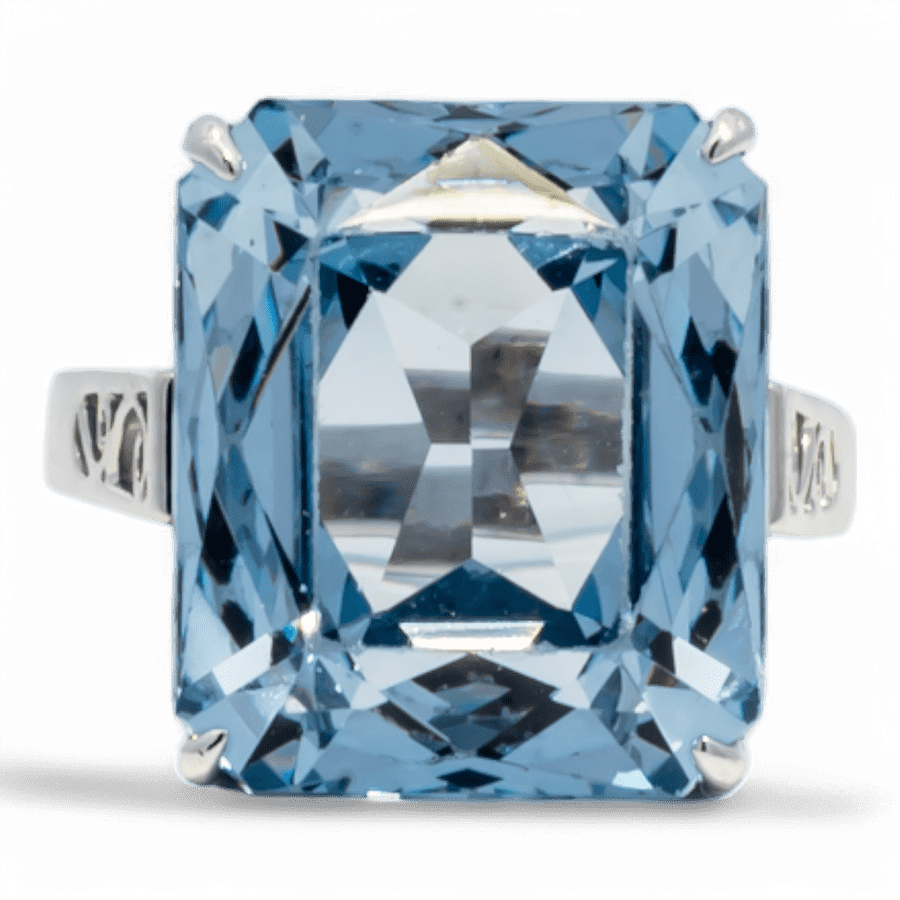 14k White Gold Ring 