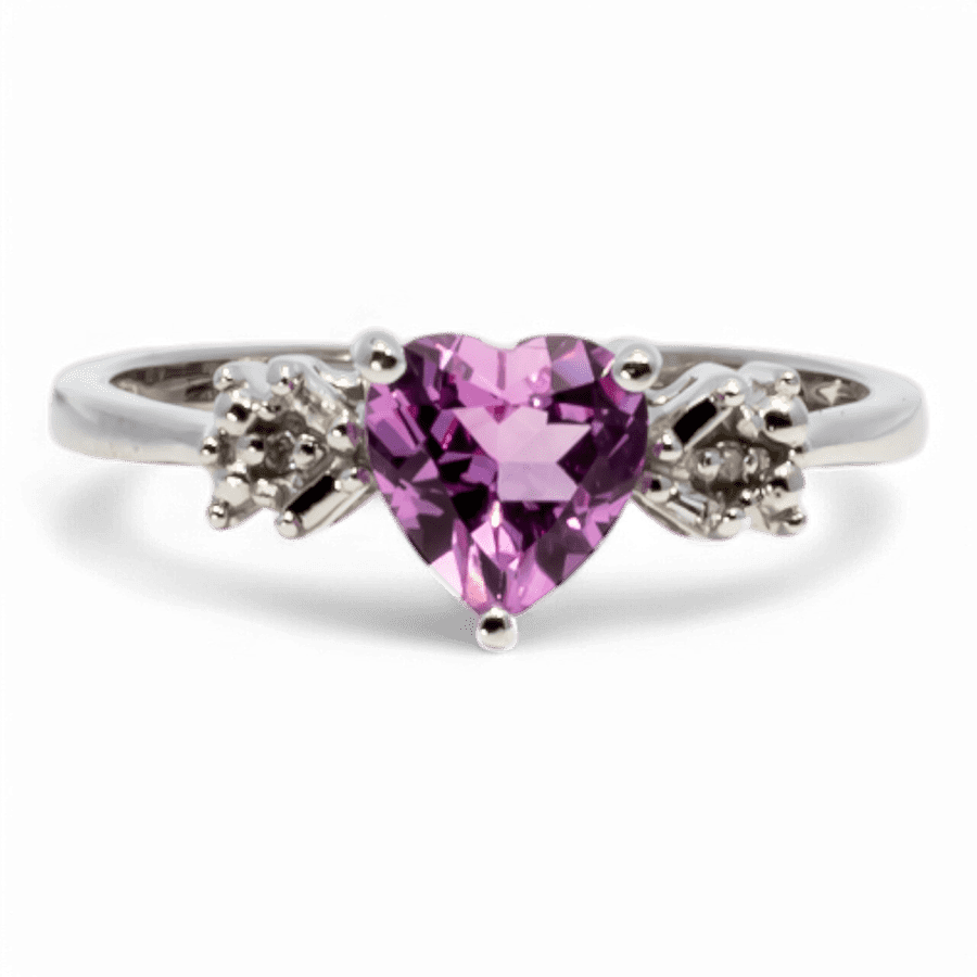  10k White Gold Ring 