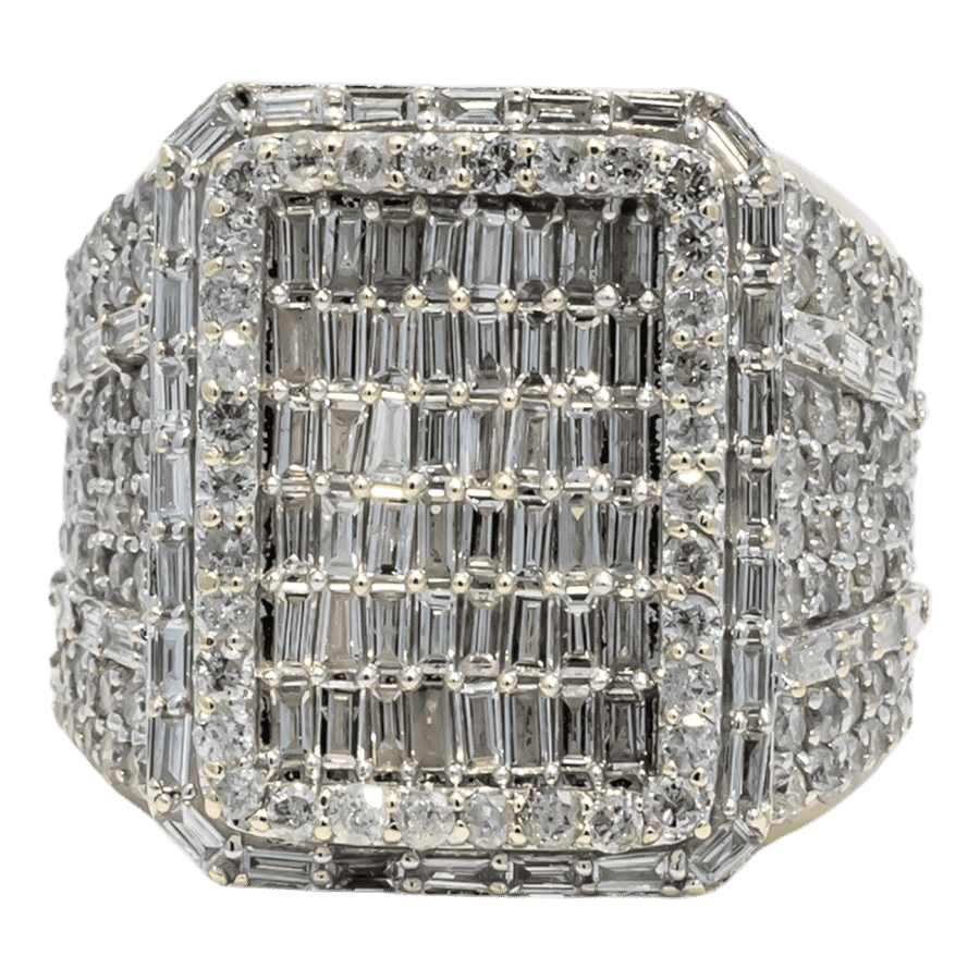  RING10K Yellow Gold 3.8CTW  