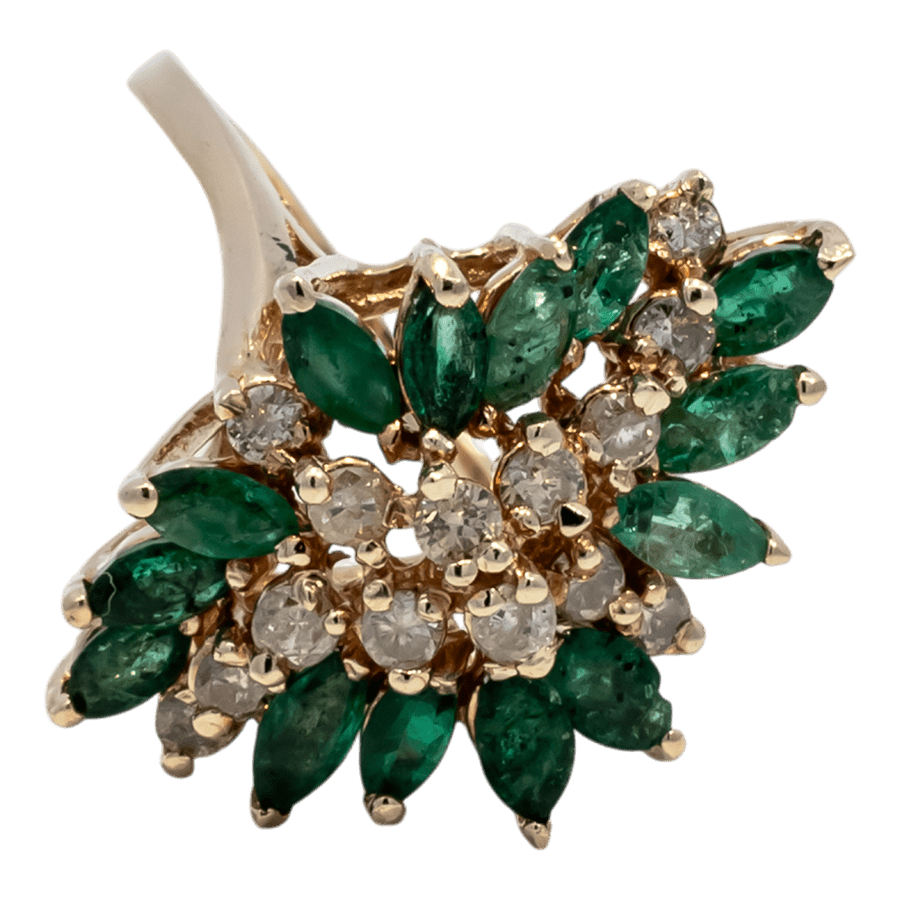  RING14K Yellow Gold 0.42CTW  