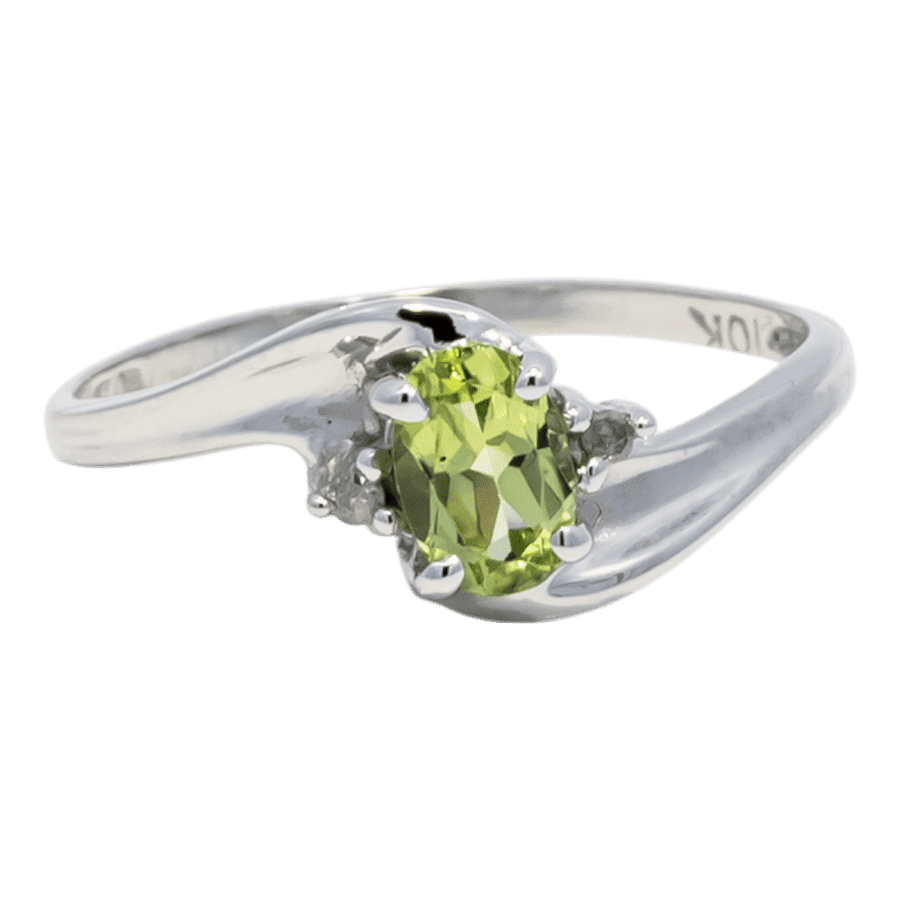  10k White Gold Ring 