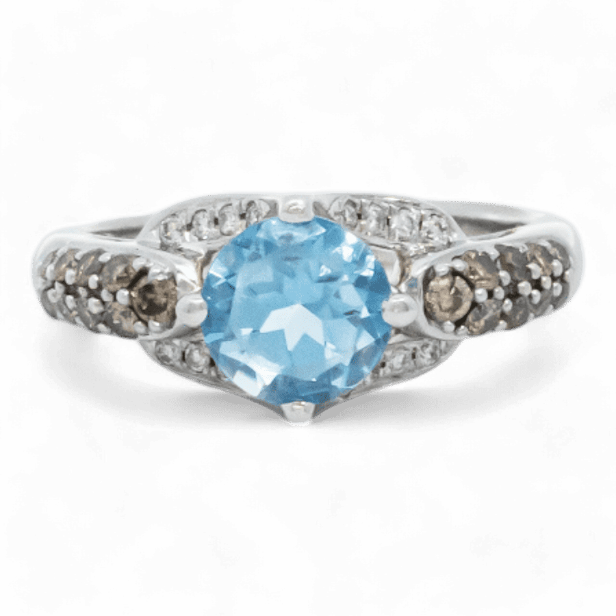  10k Yellow Gold Ring with 0.33 Carats of Diamonds