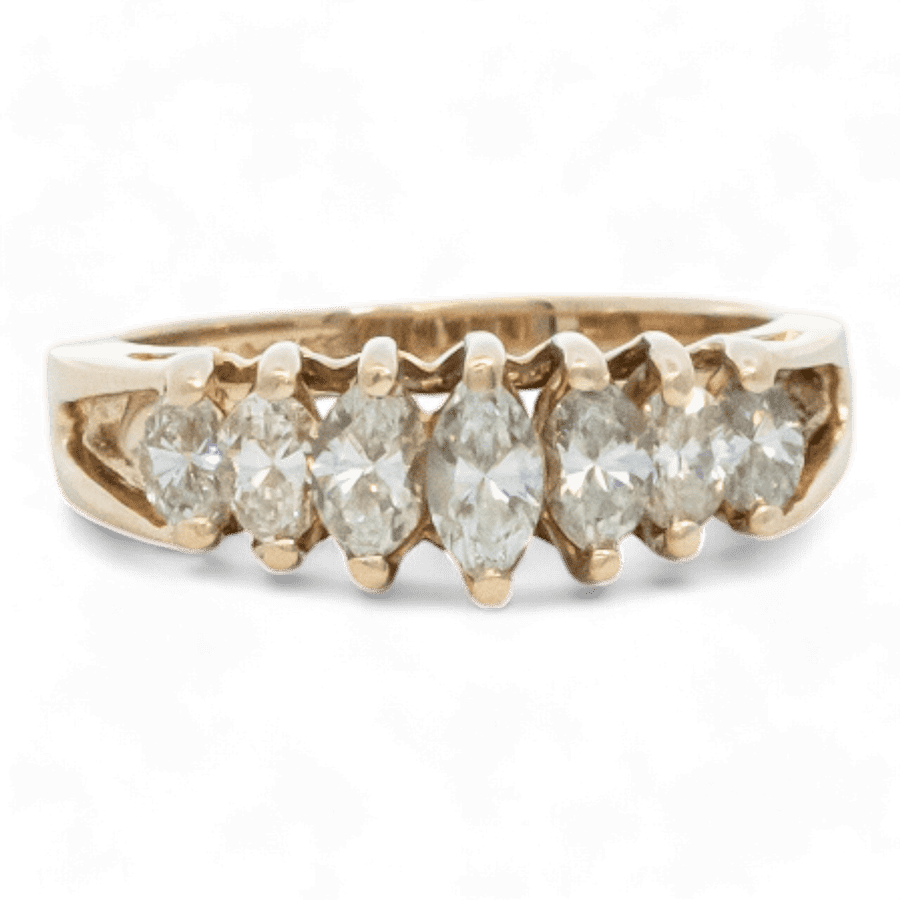  10k Yellow Gold Ring with 1.00 Carats of Diamonds