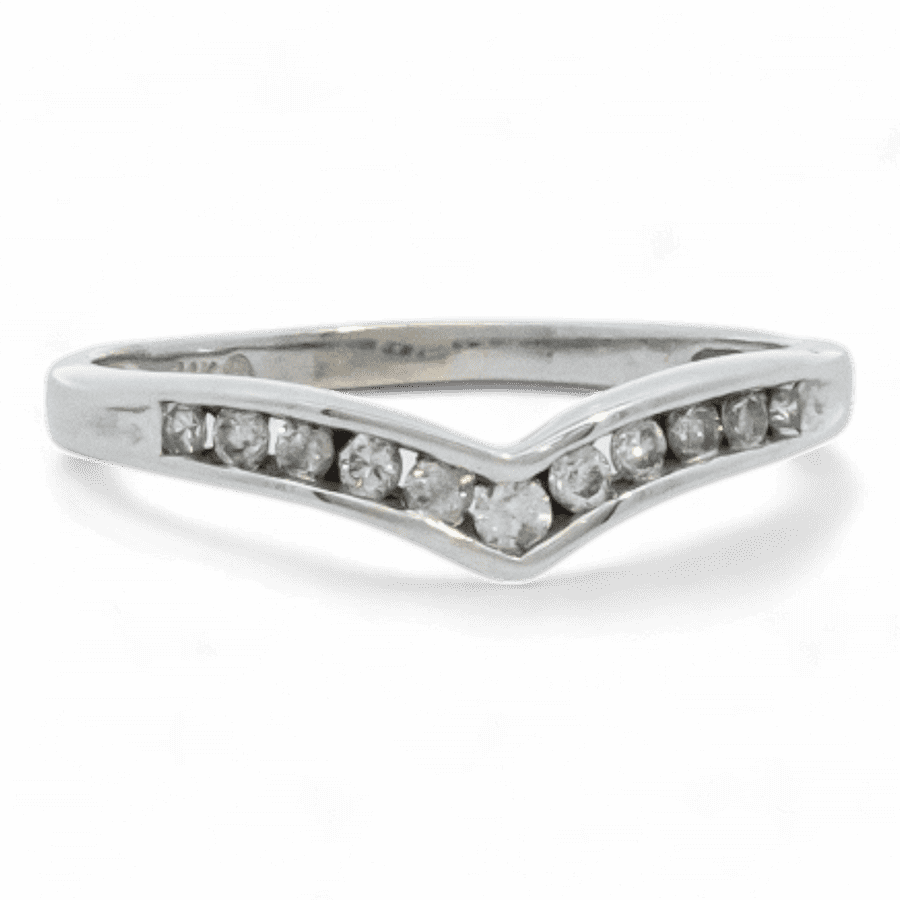  14k Yellow Gold Ring with 0.22 Carats of Diamonds