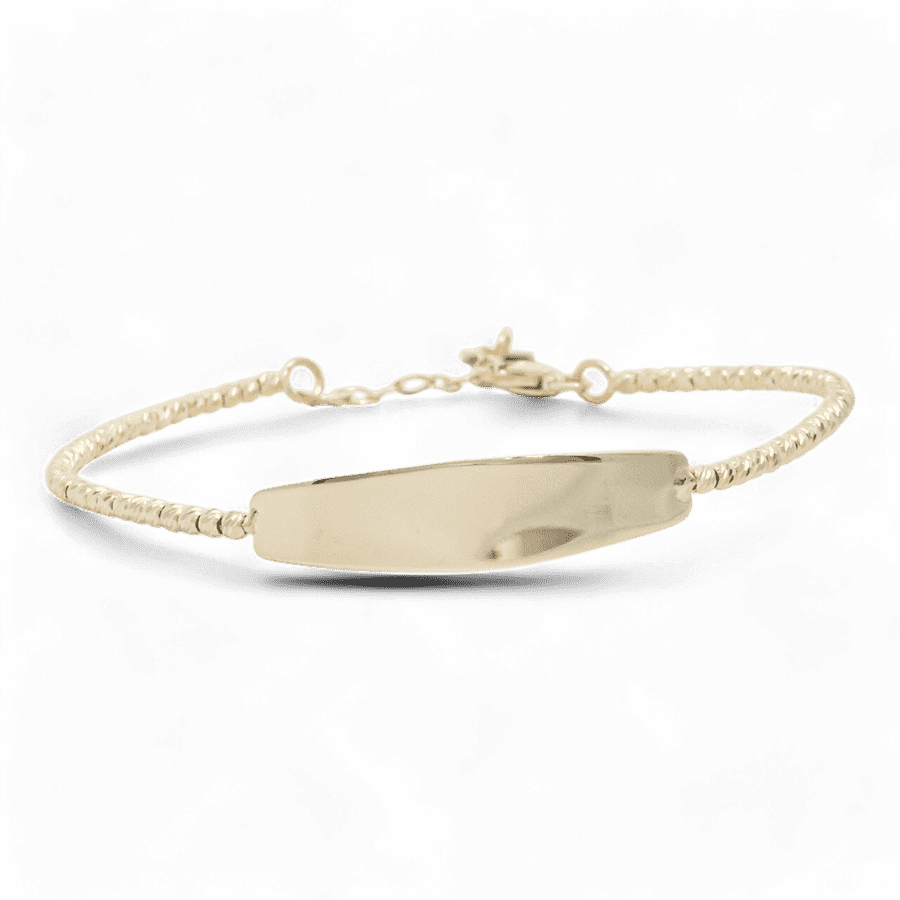 DAVID YURMAN David Yurman Sterling Silver Yellow Gold Bracelet