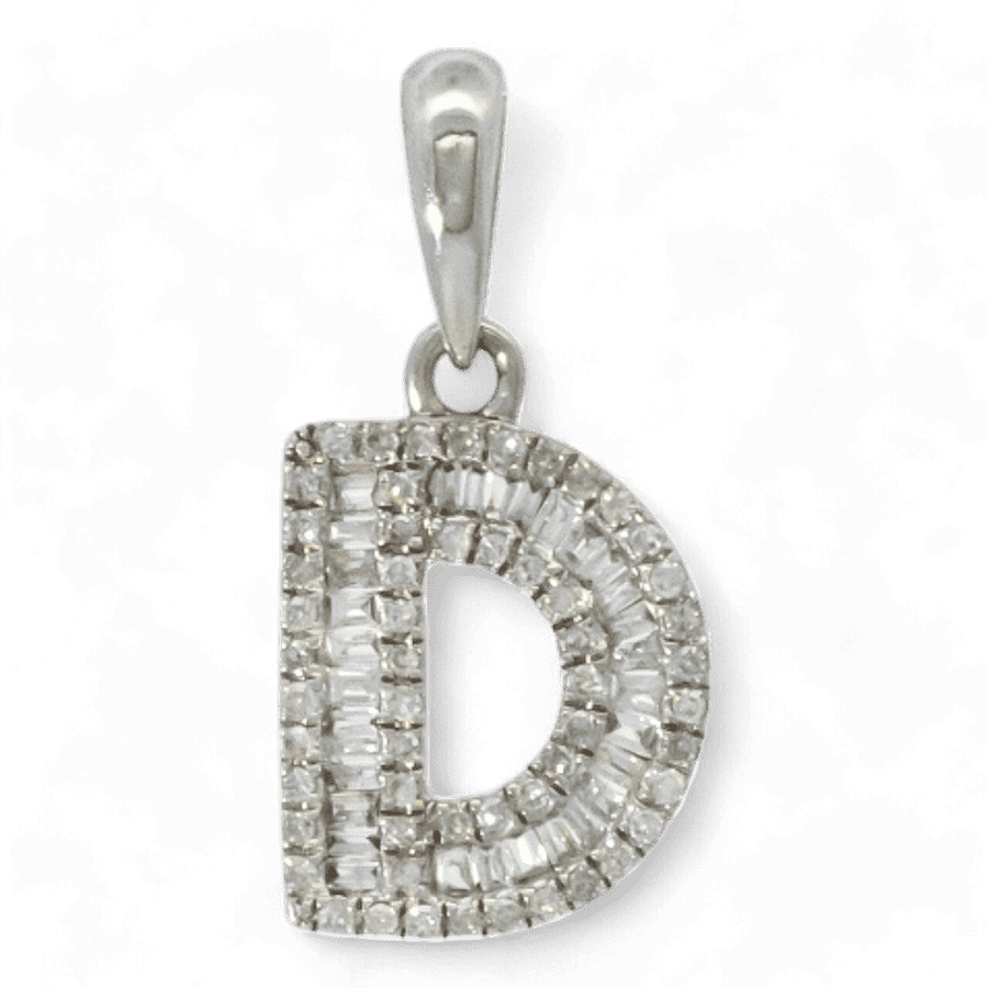  14k Yellow Gold Pendant with 0.55 Carats of Diamonds