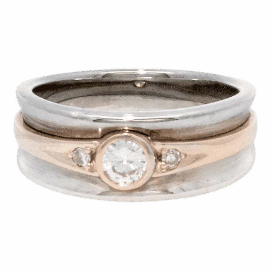  10k Yellow Gold Ring with 0.31 Carats of Diamonds