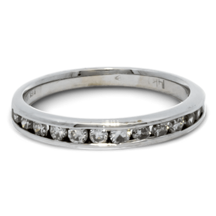  14k Yellow Gold Ring with 0.42 Carats of Diamonds