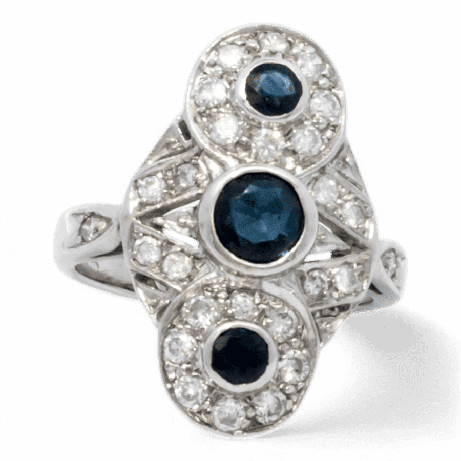  10k Yellow Gold Ring with 0.52 Carats of Diamonds