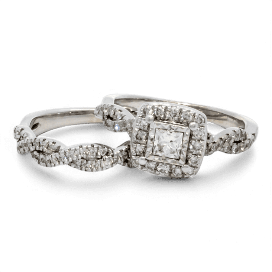  14k Yellow Gold Ring with 0.72 Carats of Diamonds