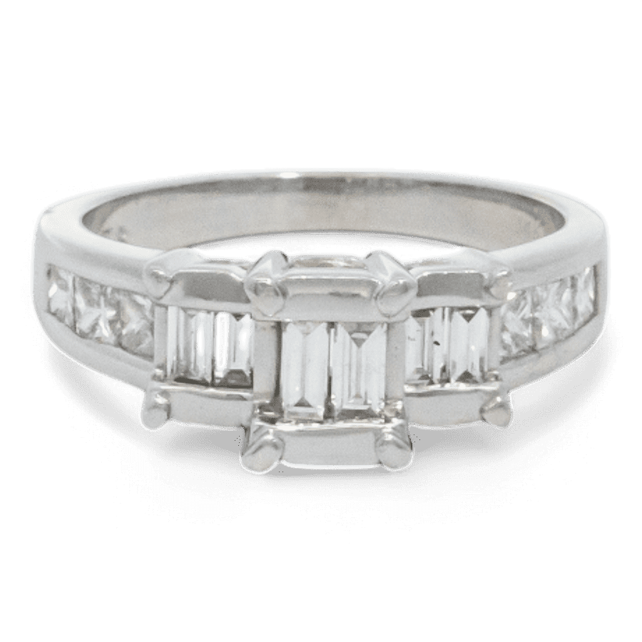  10k Yellow Gold Ring with 1.26 Carats of Diamonds