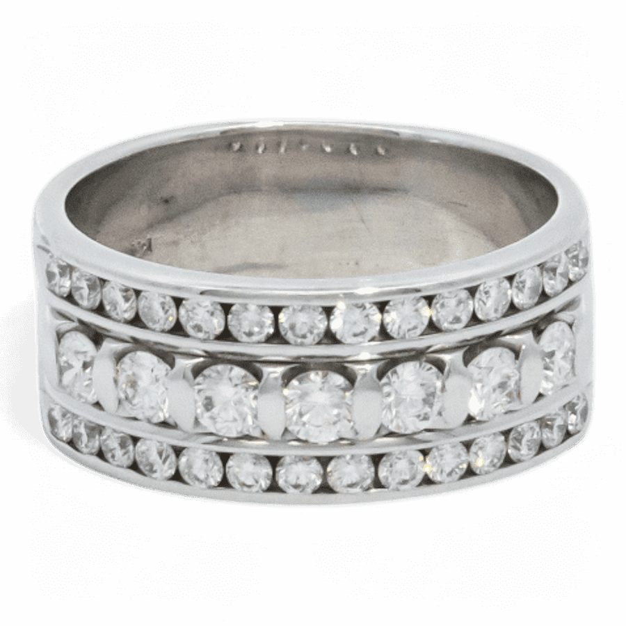  14k Yellow Gold Ring with 1.05 Carats of Diamonds