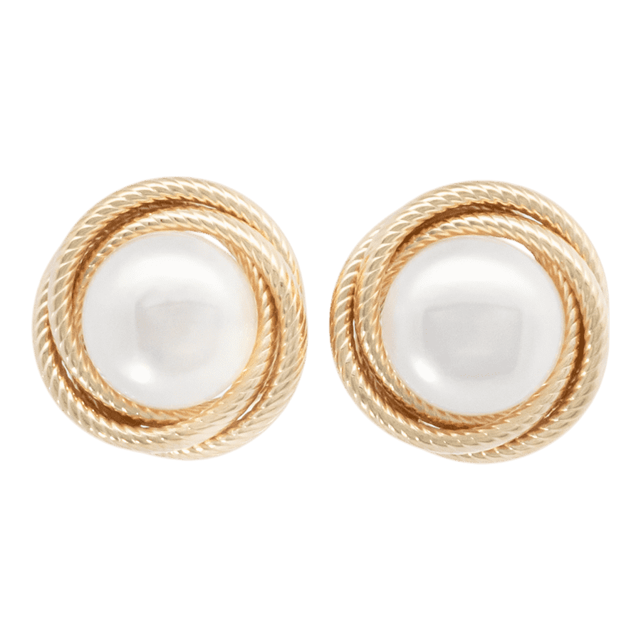  10k White Gold Earrings