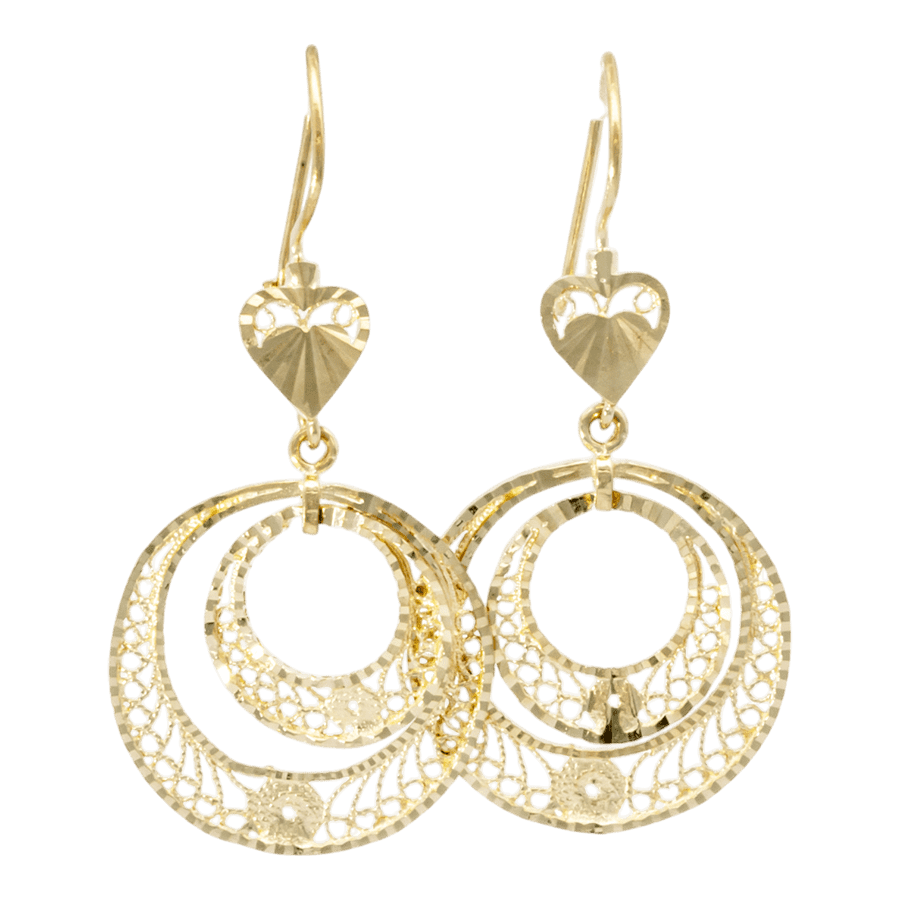  14k Yellow Gold Earrings