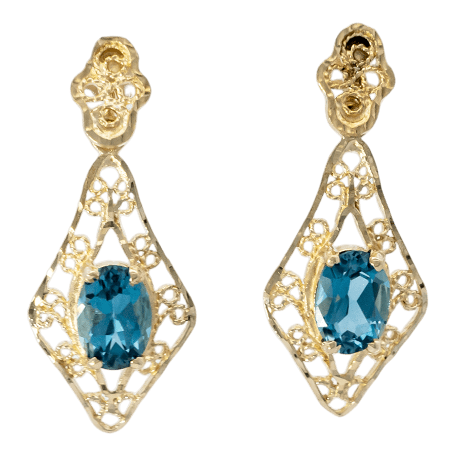  10k Yellow Gold Earrings