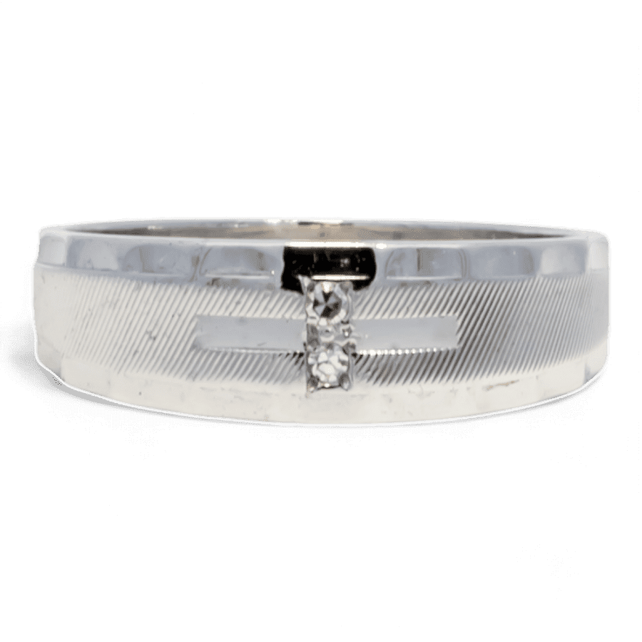  14k White Gold Ring  Size11