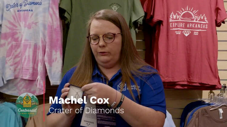 Video from Crater of Diamonds State Park>