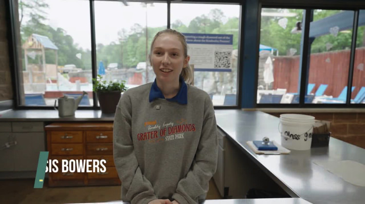 Video from Crater of Diamonds State Park>