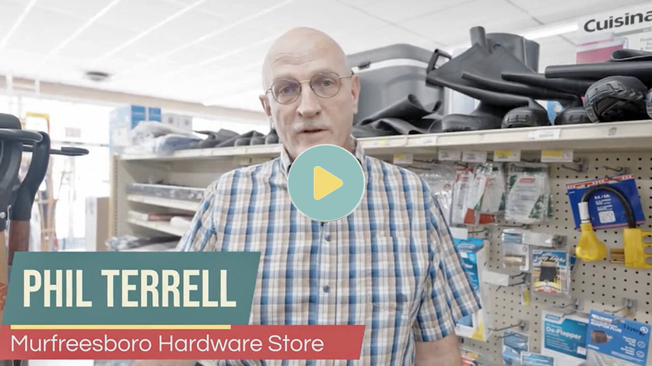 Video from Murfreesboro Hardware>