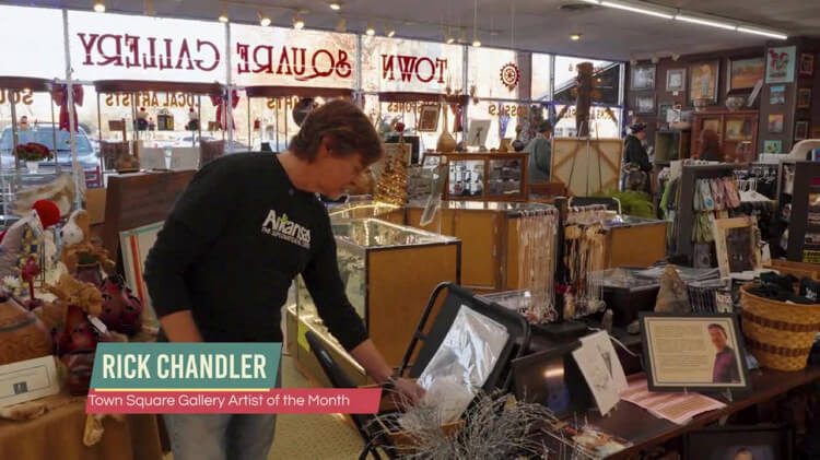 Video from Town Square Gallery>